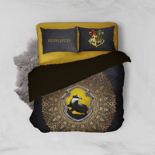 Hogwarts House Hufflepuff Harry Potter Bed Set