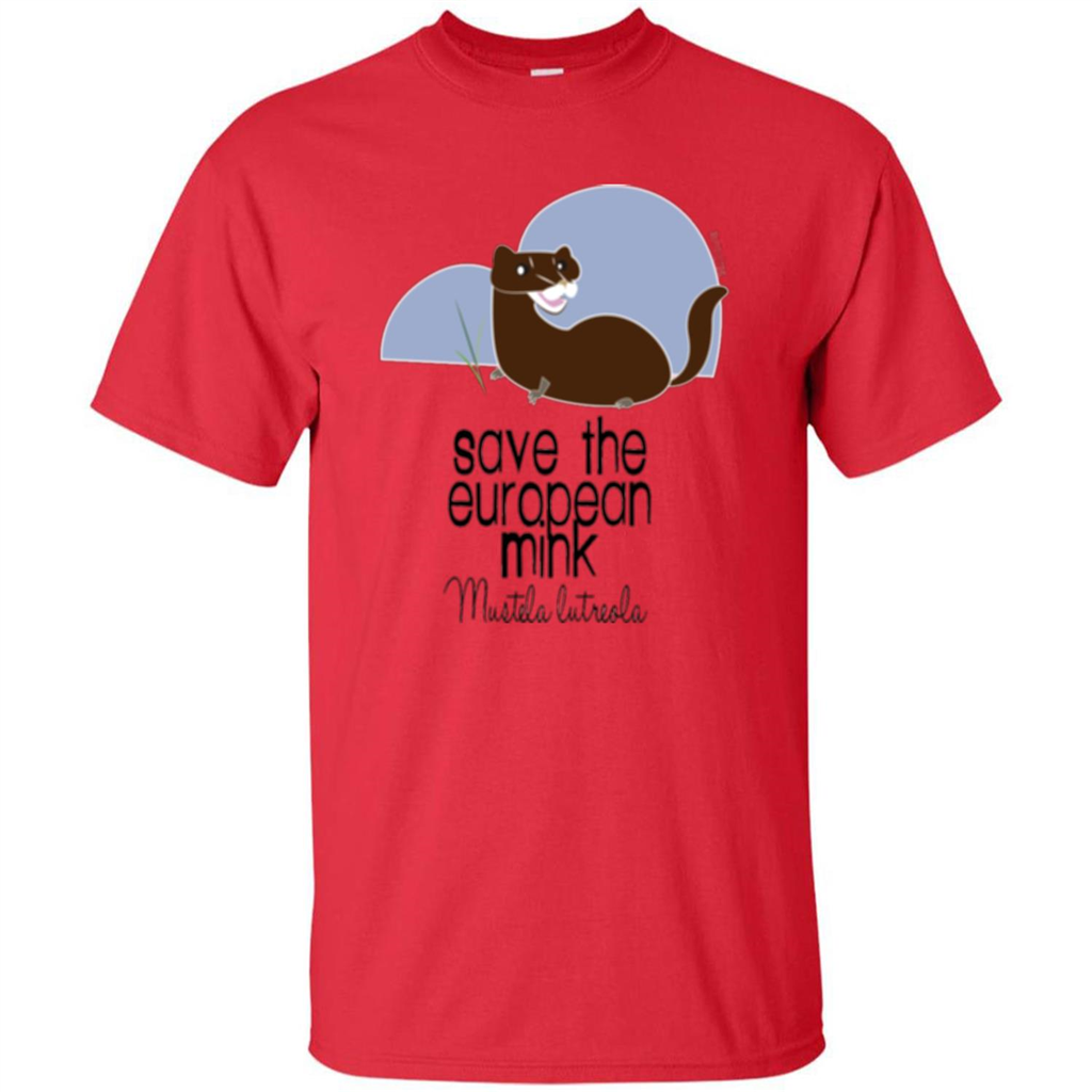 Save The European Mink T-shirt