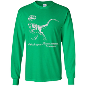 Velociraptor Distanceraptor Timeraptor T-shirt