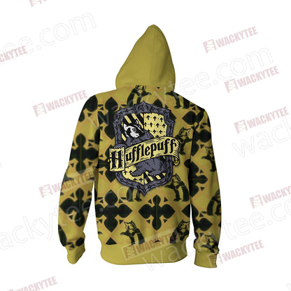 Harry Potter - Loyal Like A Hufflepuff Zip Up Hoodie