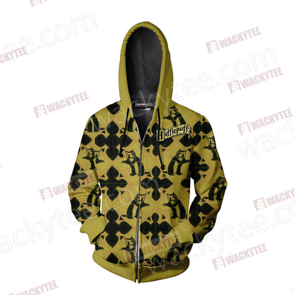 Harry Potter - Loyal Like A Hufflepuff Zip Up Hoodie