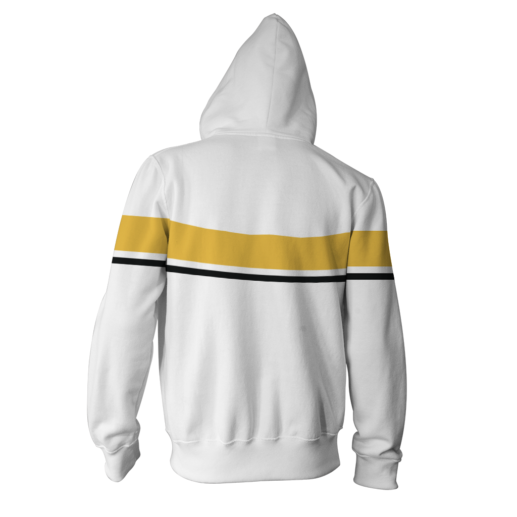Hogwarts House Hufflepuff Harry Potter Zip Up Hoodie