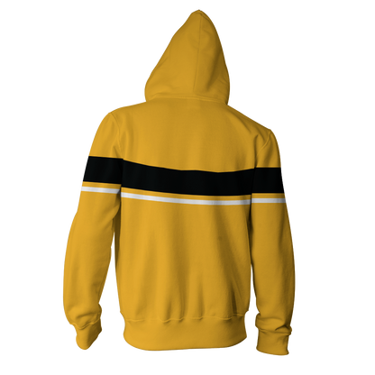 Hufflepuff Harry Potter Simple Style Zip Up Hoodie