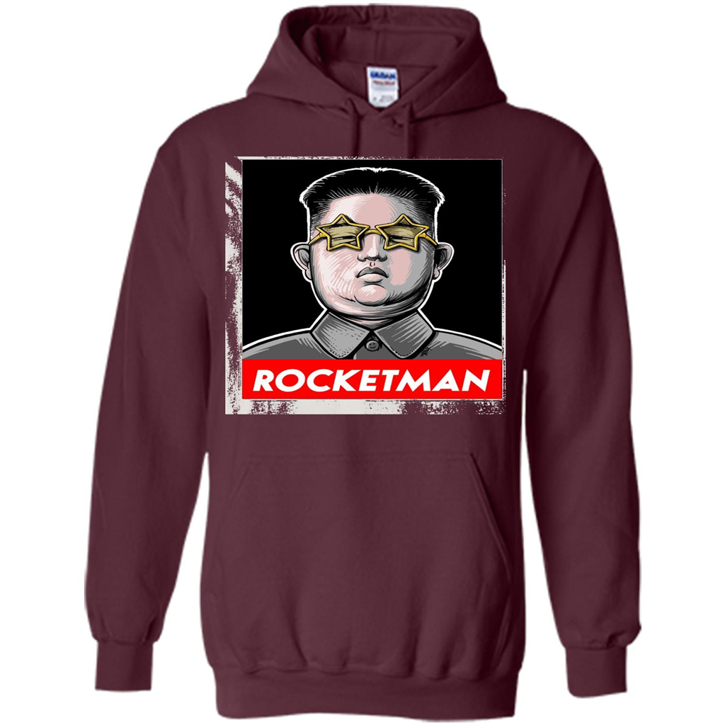 Trump Rocket Man Kim Jong Un North Korea T-shirt