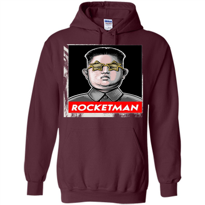 Trump Rocket Man Kim Jong Un North Korea T-shirt