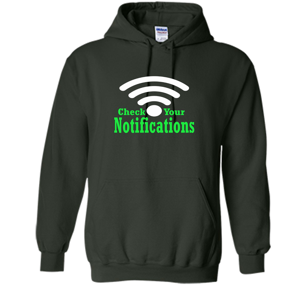 Check your notifications t-shirt