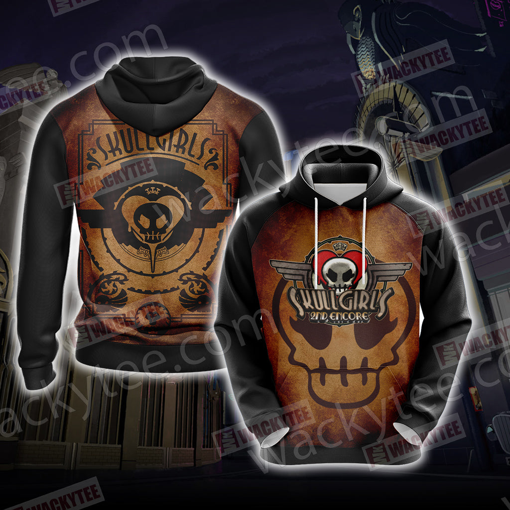 Skullgirls Unisex 3D Hoodie