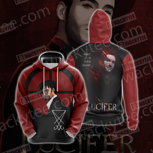 Lucifer New Version Unisex 3D Hoodie