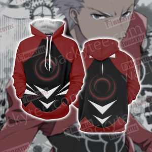 Fate/ Stay Night - Archer symbol Unisex 3D Hoodie