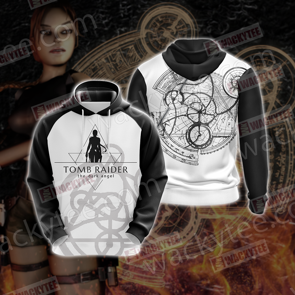 Tomb Raider Angel of Darkness - Strange Symbol Unisex 3D Hoodie