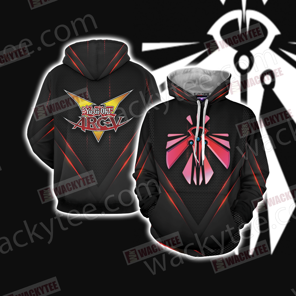 Yu Gi Oh! Arc-V Symbol Unisex 3D Hoodie