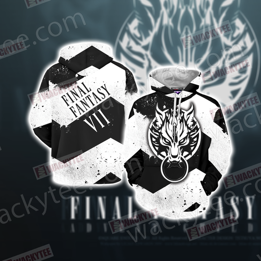 Final Fantasy 7 - Fenrir New Unisex 3D Hoodie