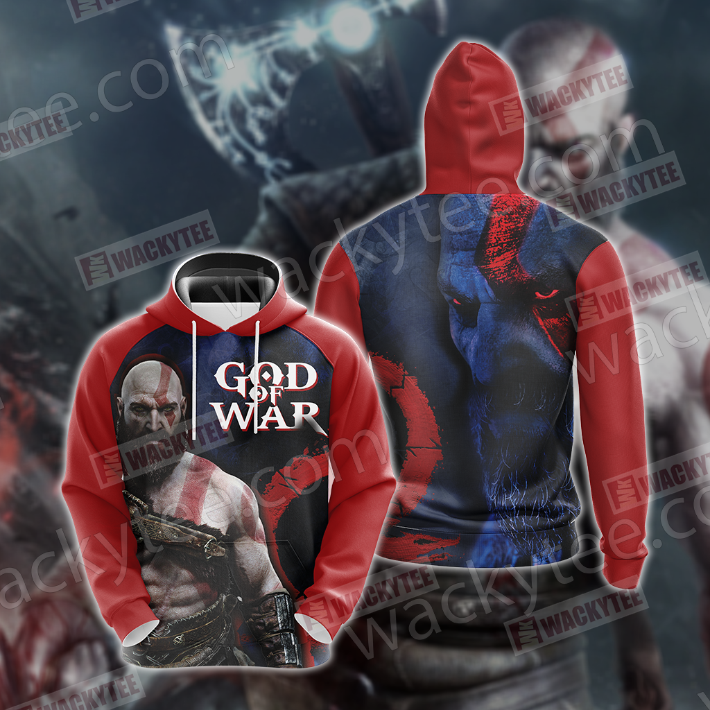 God Of War - Kratos New Collection Unisex 3D Hoodie