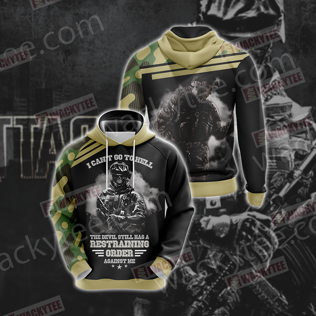 Veteran Unisex 3D Hoodie