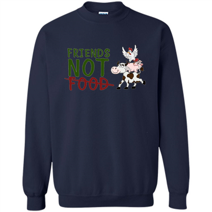 Friends Not Food T-Shirt Navy