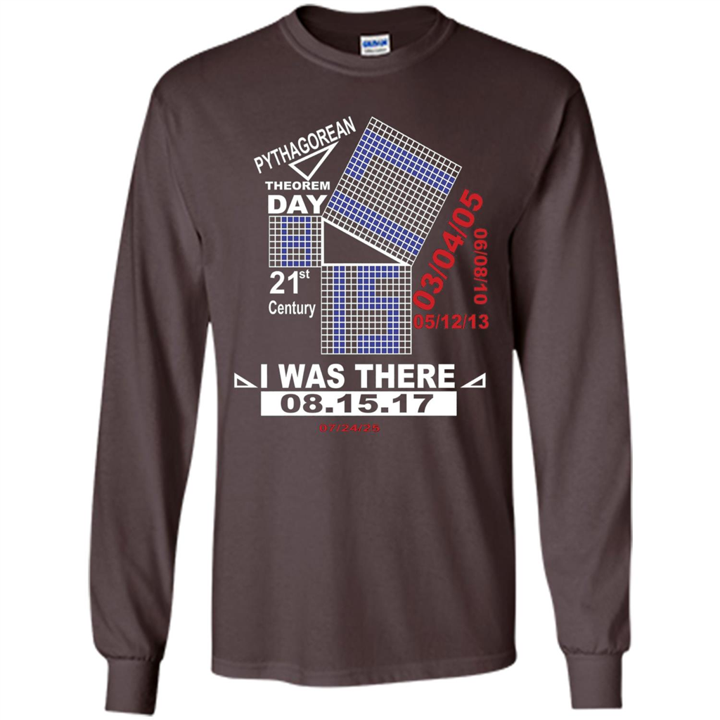Pythagorean Theorem day T-shirt Dark Chocolate
