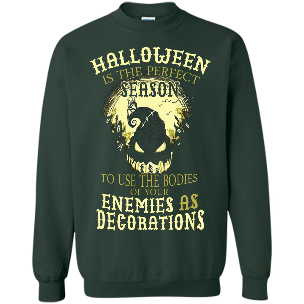 Halloween Is The Perfect Season T-shirt Forest Green