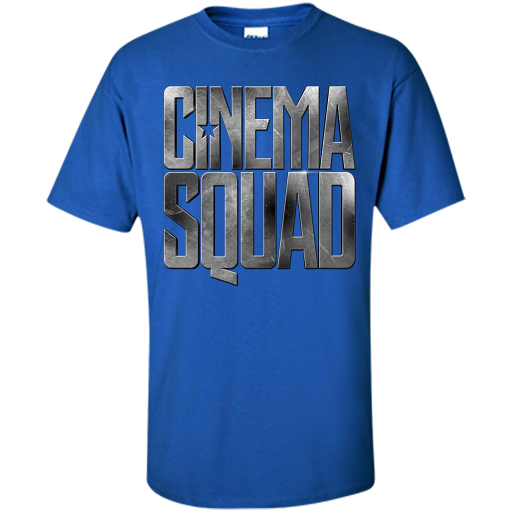 Moives T-shirt Cinema Squad Royal
