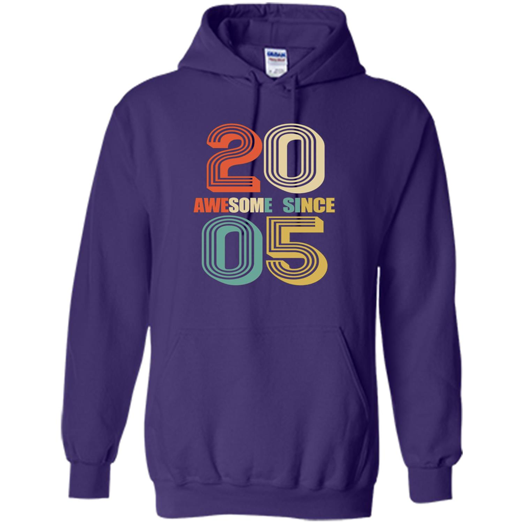 Awesome Since 2005 T-Shirt Purple