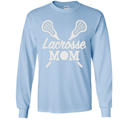 Lacrosse Mom T Shirt cool shirt Light Blue