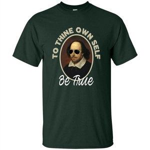 Music T-shirt To Thine Own Self Be True T-shirt