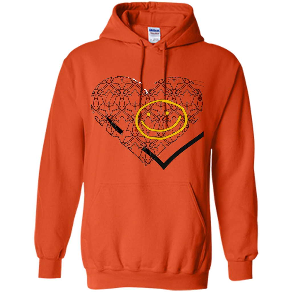 I Love Sherlock T-shirt Orange