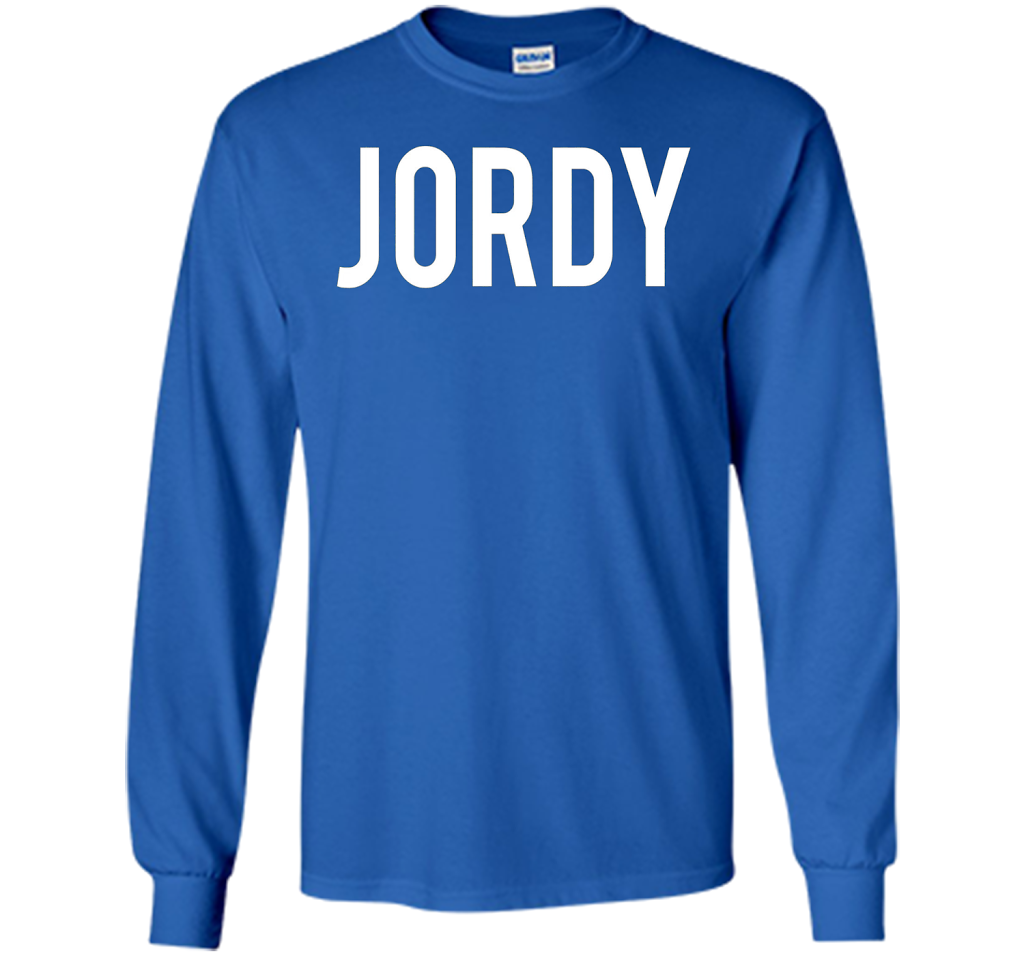 Jordy T Shirt - Cool new funny name fan cheap gift tee shirt Royal