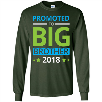 Brothers T-shirt Promoted to Big Brother 2018 T-shirt Forest Green
