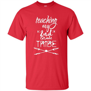 Back To School T-shirt Teaching My Second Grade Tribe