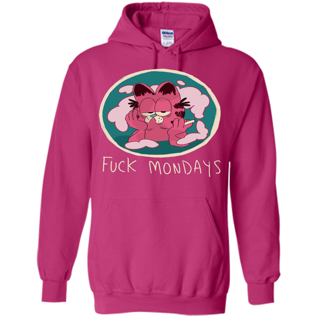 Funny T-shirt Fck Mondays Heliconia