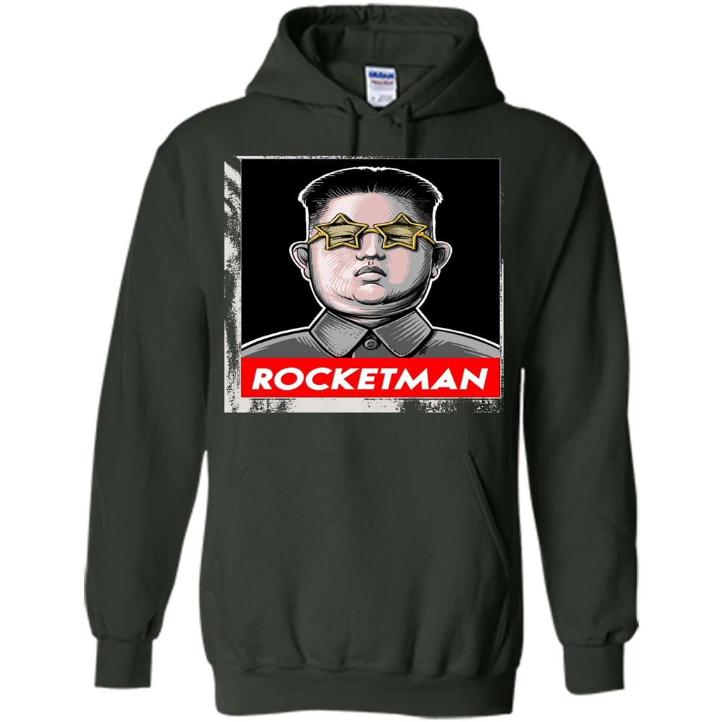 Trump Rocket Man Kim Jong Un North Korea T-shirt
