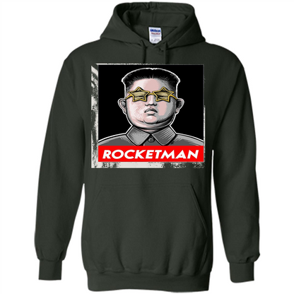 Trump Rocket Man Kim Jong Un North Korea T-shirt