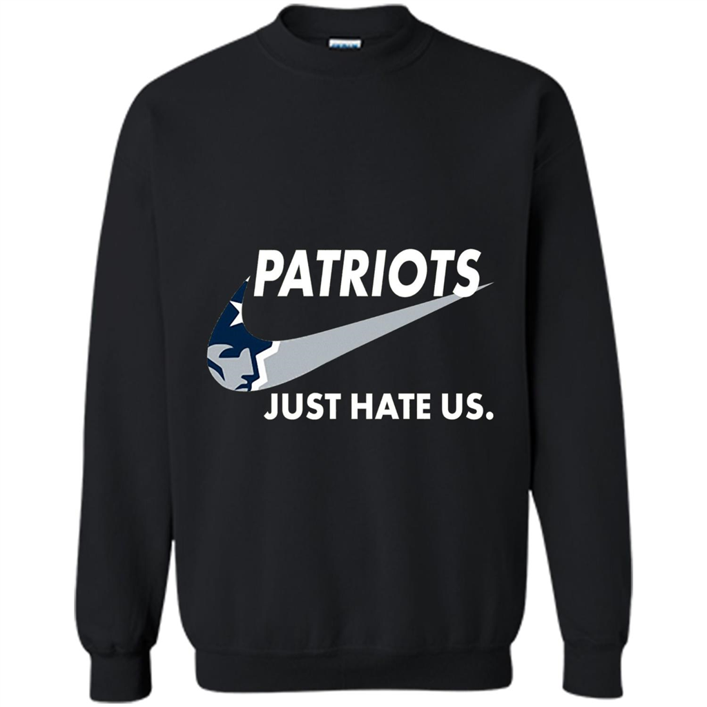 American Football T-shirt Patriots Just Hate Us T-shirt