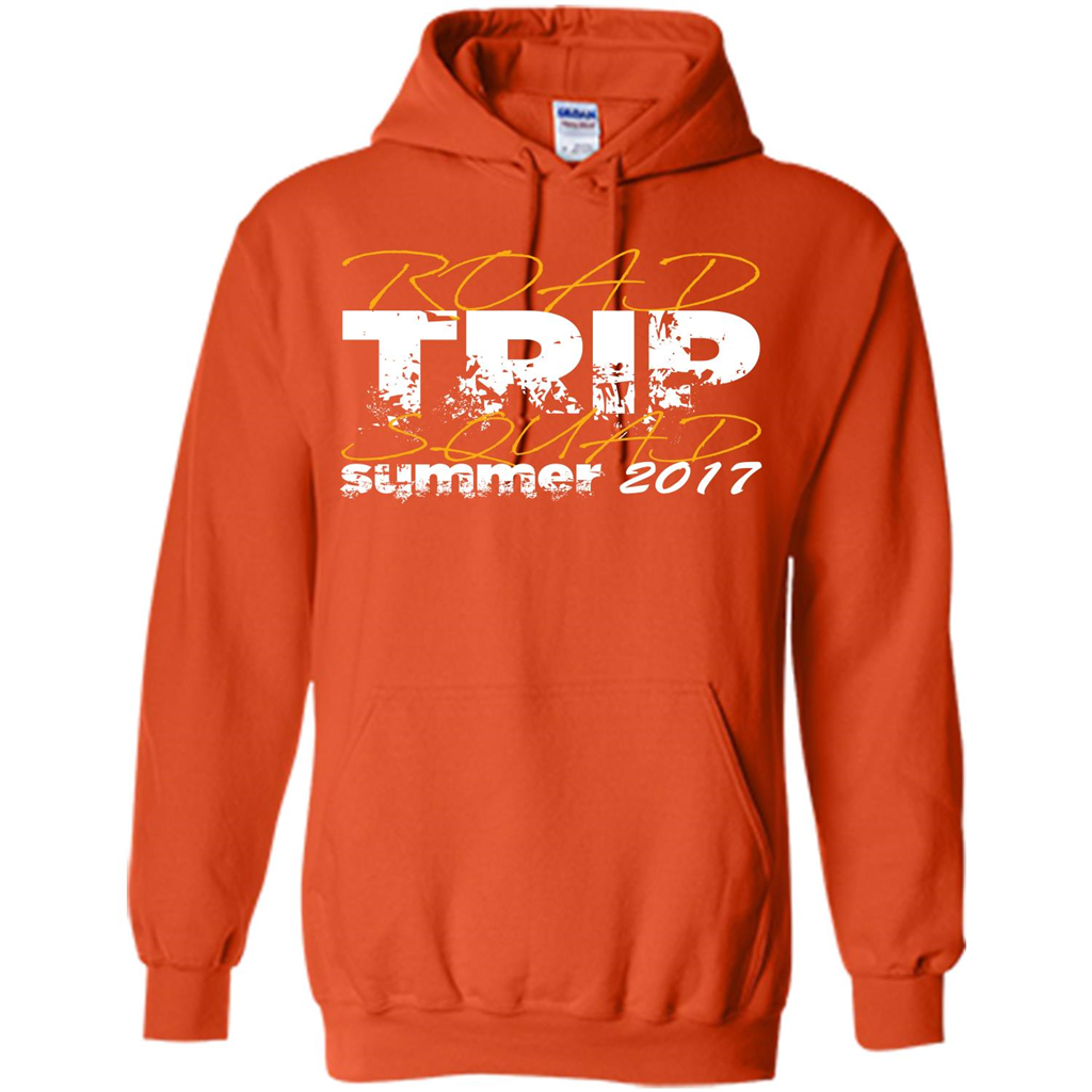 Summer T-shirt Road Trip Squad Summer 2017 Orange