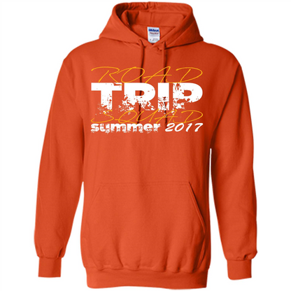 Summer T-shirt Road Trip Squad Summer 2017 Orange