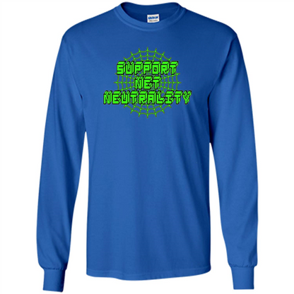 Support Net Neutrality T-shirt Royal
