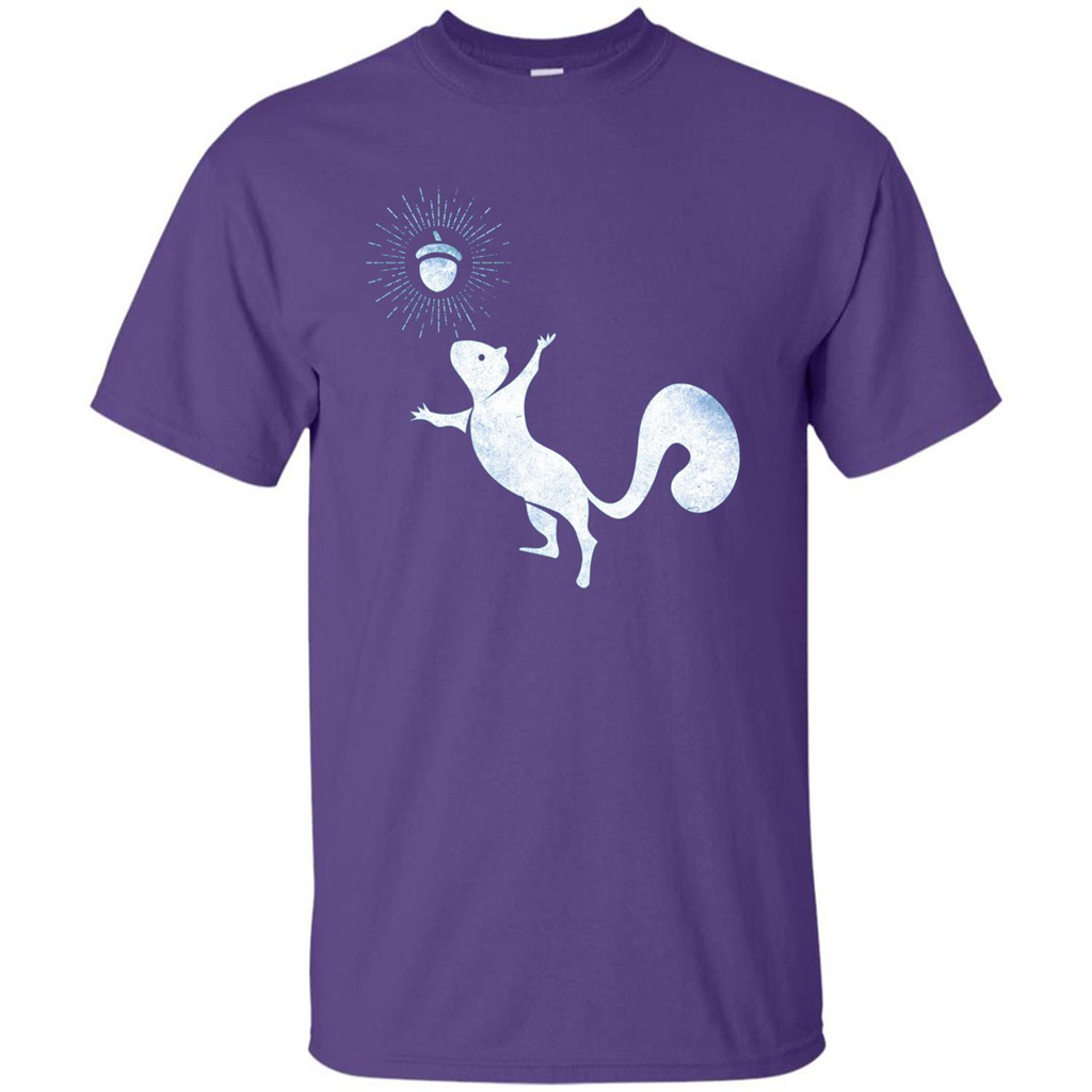 Love Animals T-shirt Squirrel Whisperer Purple