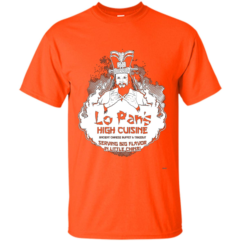Lo Pan's High Cuisine T-shirt Orange
