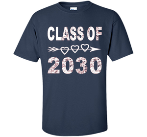 Kindergarten T-shirt Class Of 2030 Kindergarten Style T-shirt