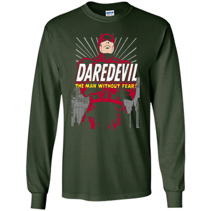 Movies T-shirt Marvel Daredevil The Man Without Fear Forest Green