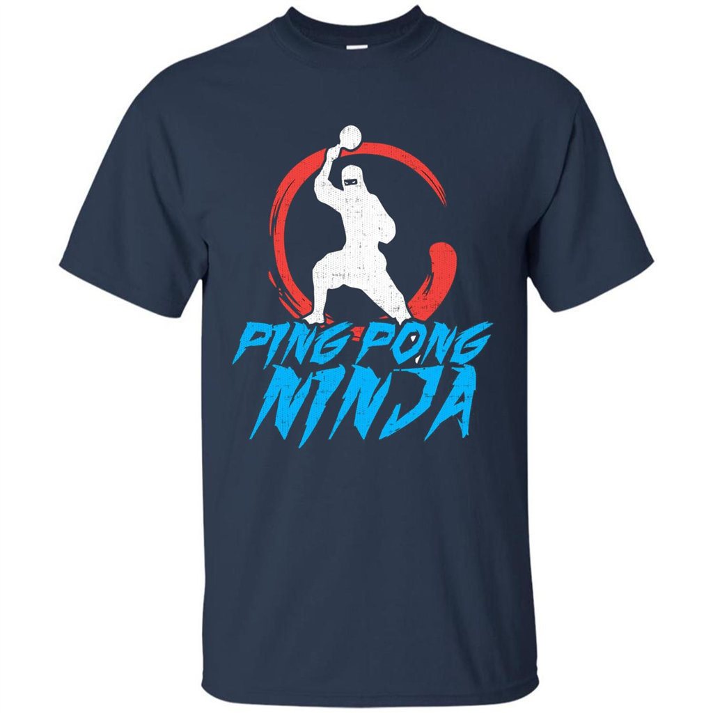 Ping Pong Ninja T-Shirt Navy