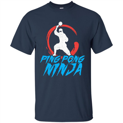 Ping Pong Ninja T-Shirt Navy