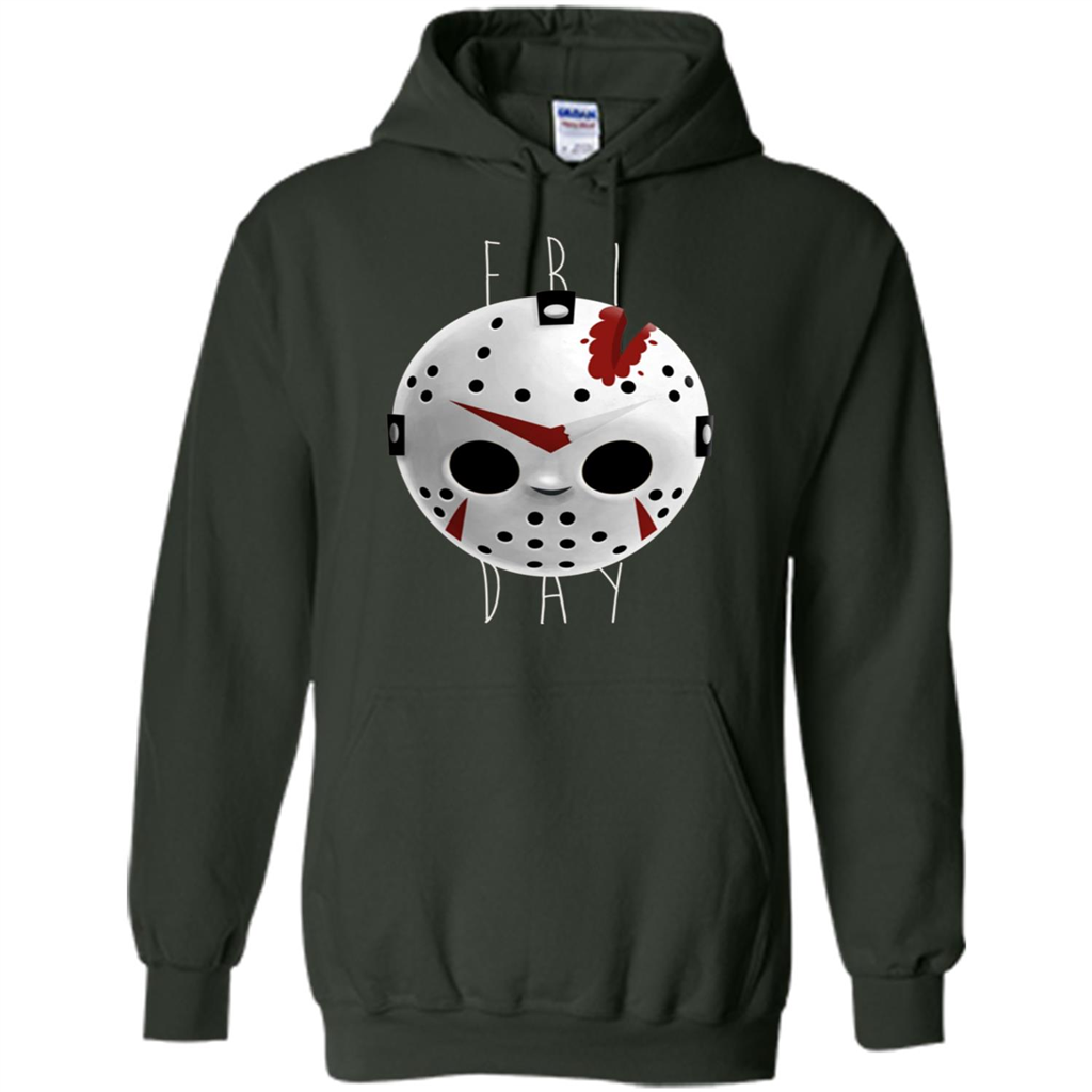 Friday The 12Th Shirt Funny Jason T-Shirt Forest Green