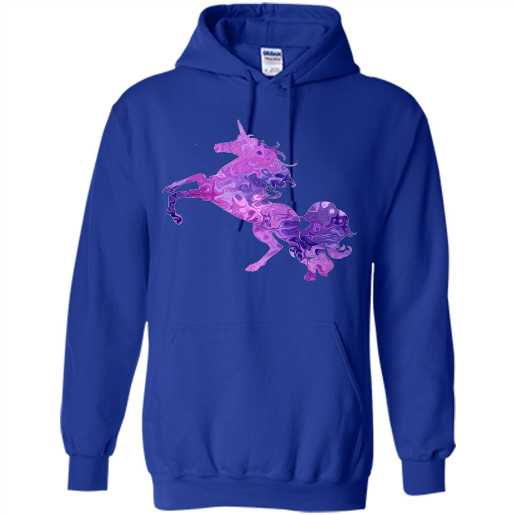 Unicorn Glitter Cute Beautiful Unicorn T-shirt Royal