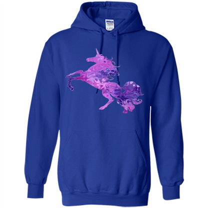 Unicorn Glitter Cute Beautiful Unicorn T-shirt Royal