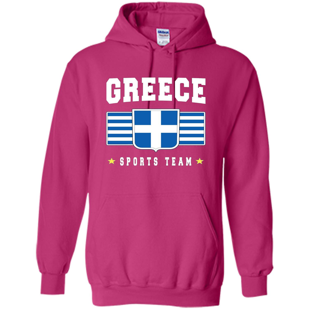 GREECE T-shirt Greek Flag T-shirt Sports Team Heliconia