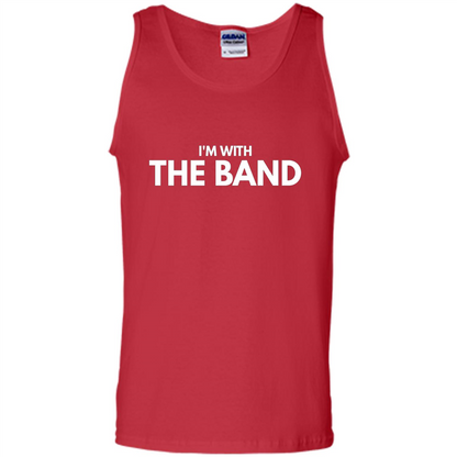 Music Lover T-shirt I'm With The Band Red