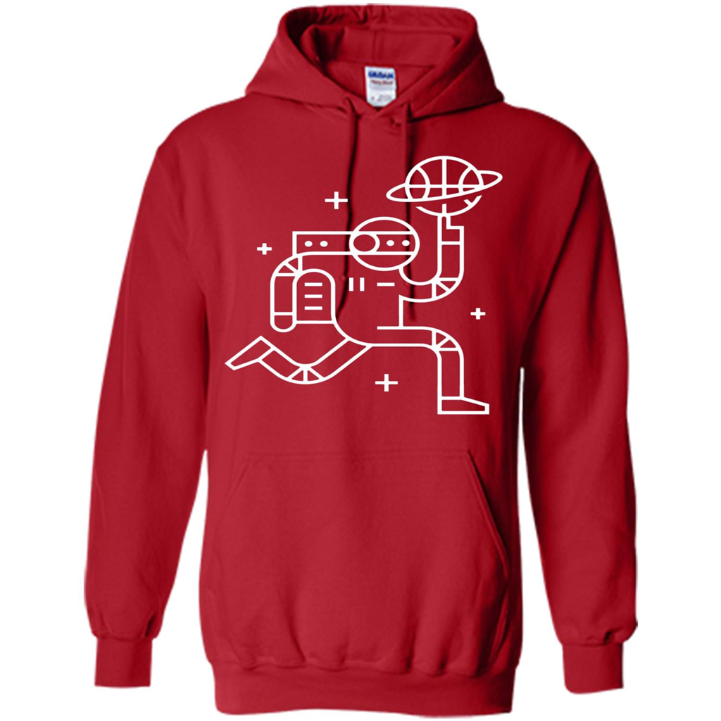 Space Ballin' T-Shirt Red