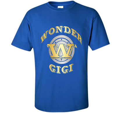 Wonder Gigi T Shirt Gift For Super Grandma On Special Day t-shirt Royal