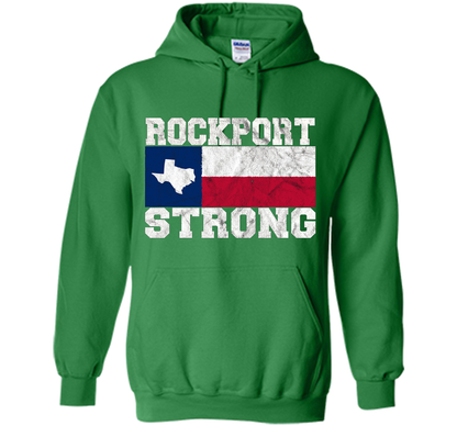 Rockport Strong, Rockport Pride, Rockport Texas T-shirt Irish Green